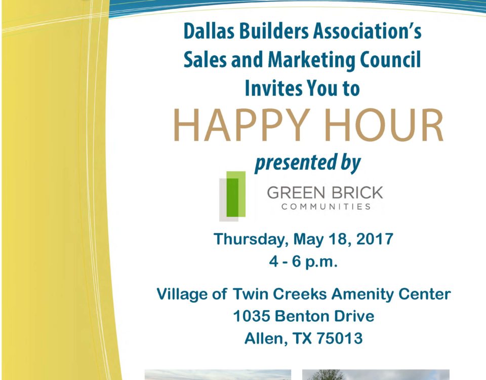 happy hour, drinks, green brick, developer, marketing