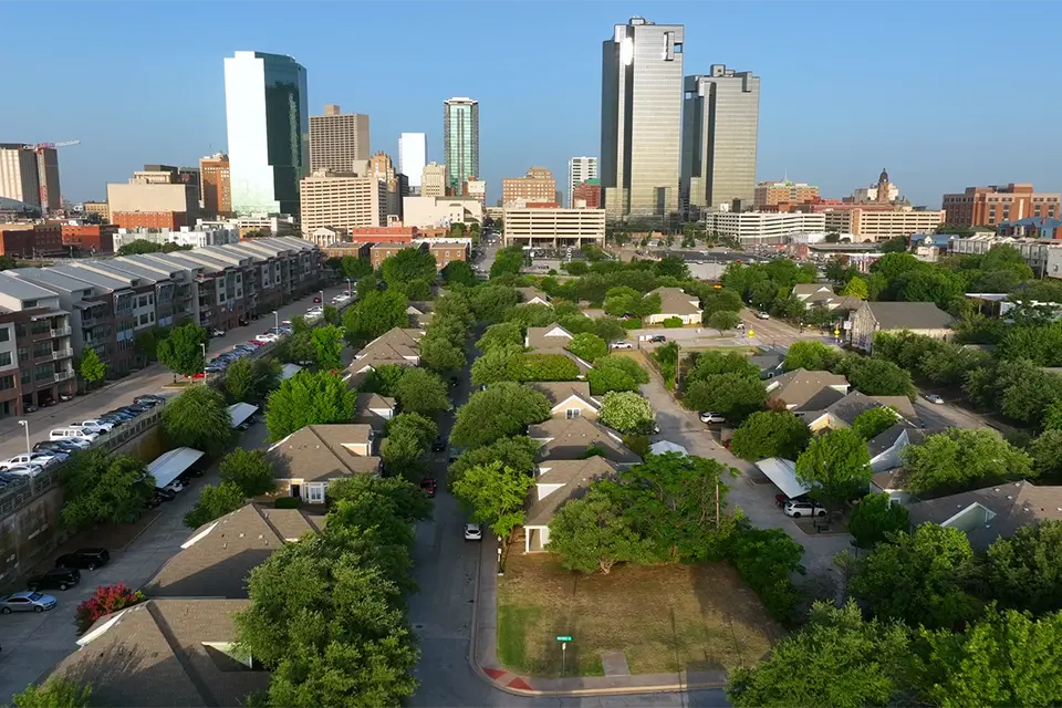 Fort Worth HOA Management Aerial View